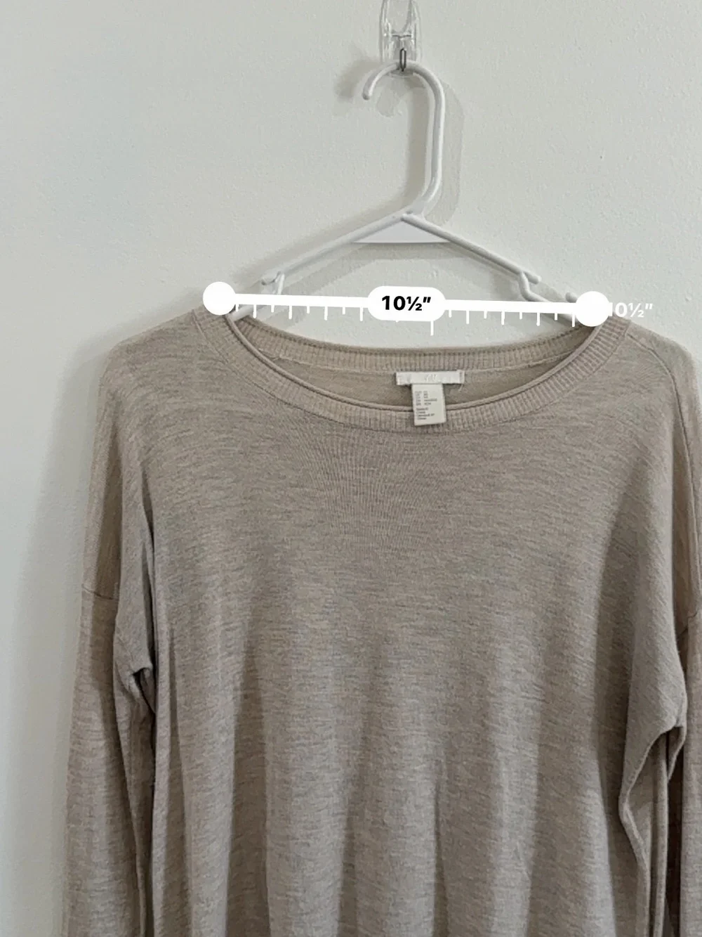 H&M light taupe